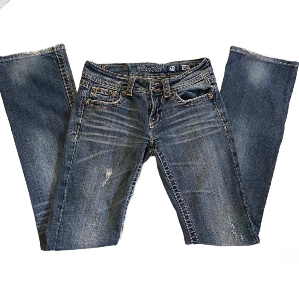 Vintage Y2K Miss Me Low Rise Flare Jeans